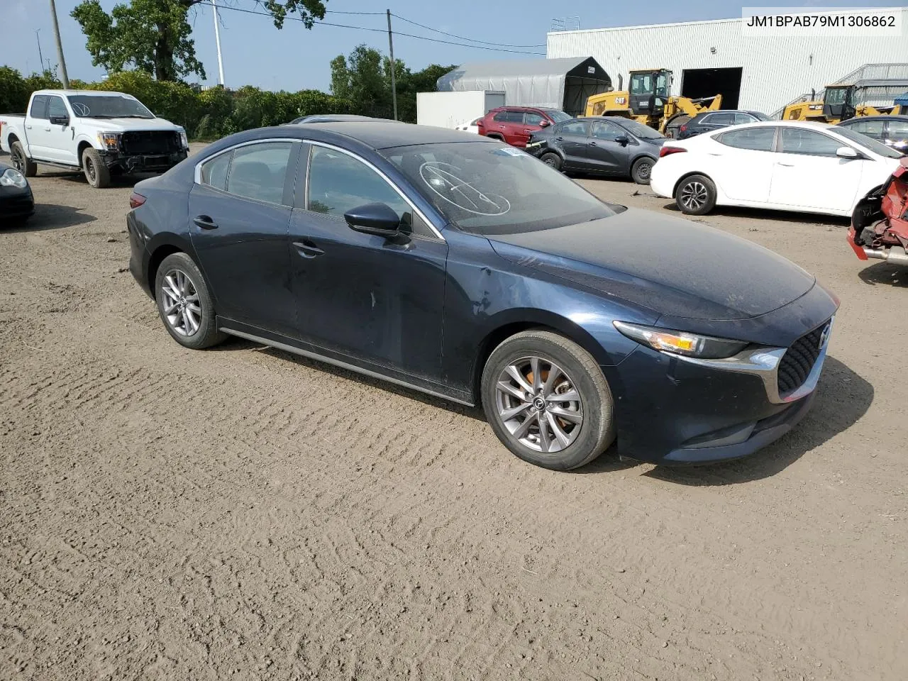 2021 Mazda 3 Select VIN: JM1BPAB79M1306862 Lot: 71357544