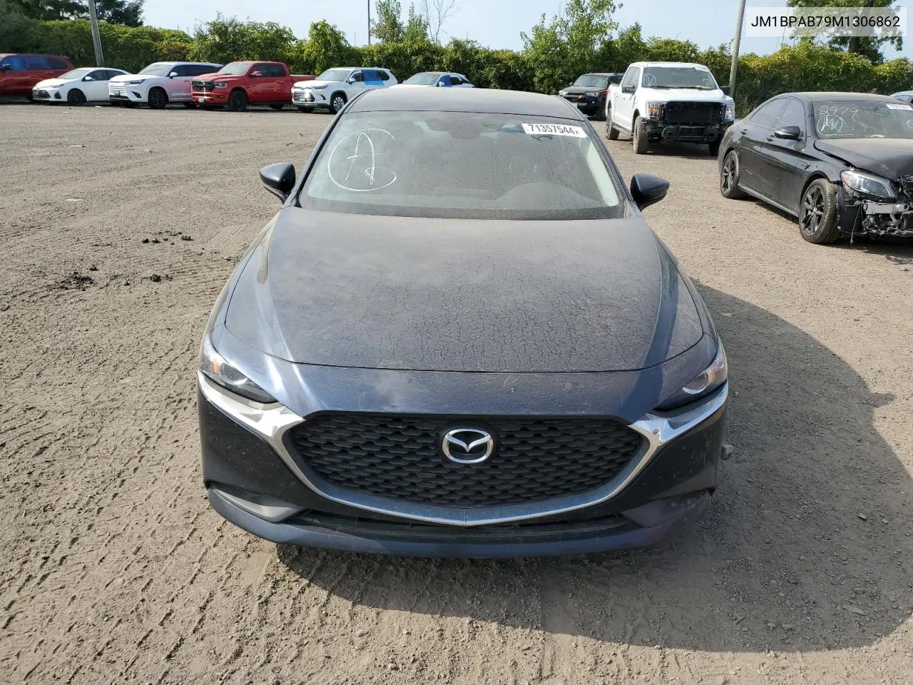 2021 Mazda 3 Select VIN: JM1BPAB79M1306862 Lot: 71357544