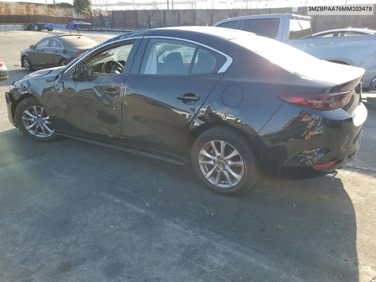 2021 Mazda 3 VIN: 3MZBPAA76MM203478 Lot: 71651704