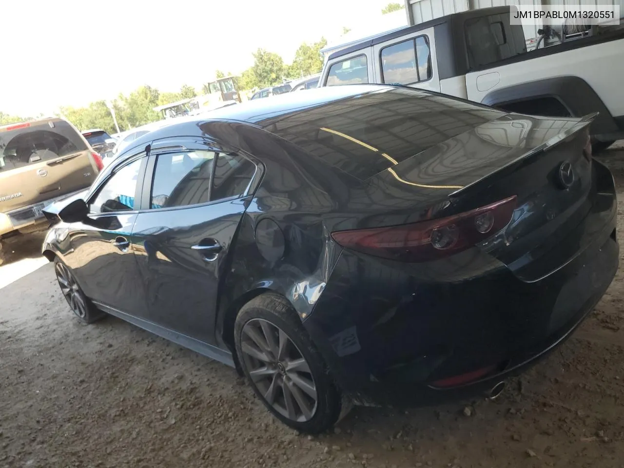 2021 Mazda 3 Select VIN: JM1BPABL0M1320551 Lot: 71657514