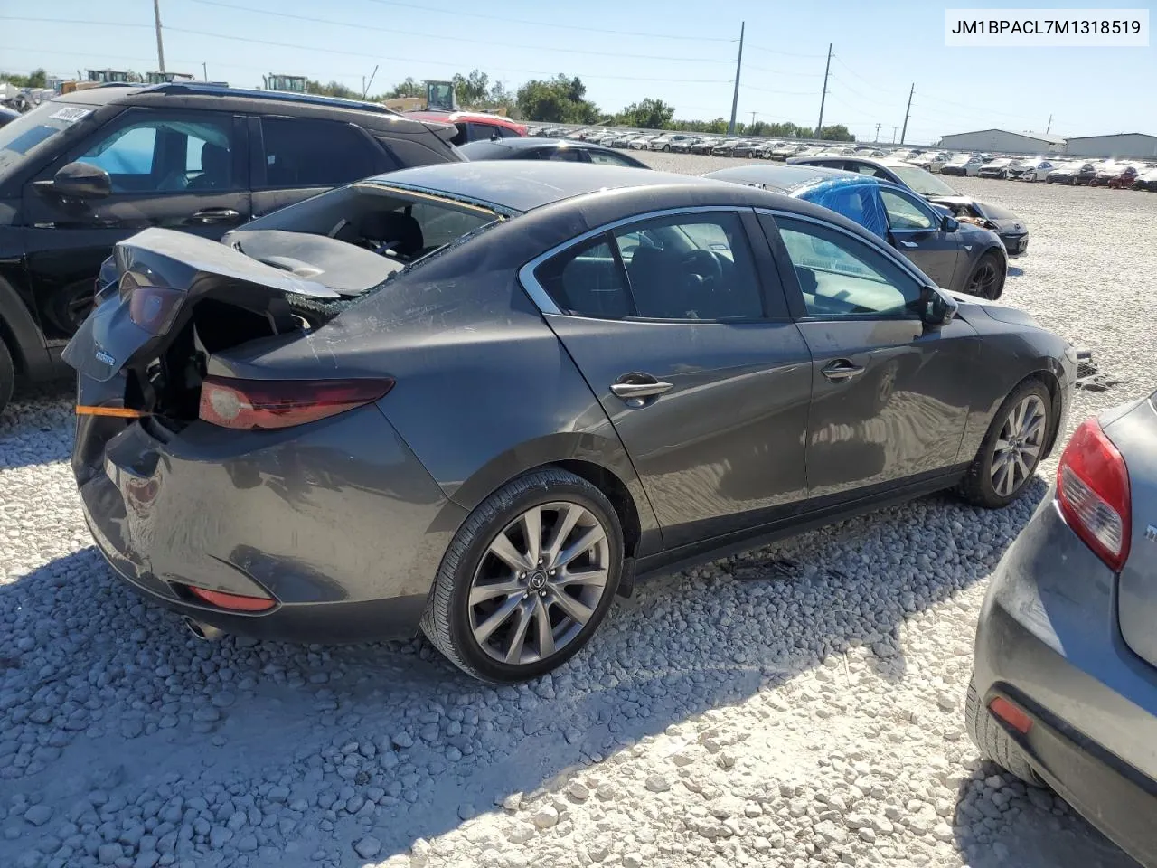 2021 Mazda 3 Preferred VIN: JM1BPACL7M1318519 Lot: 73223004