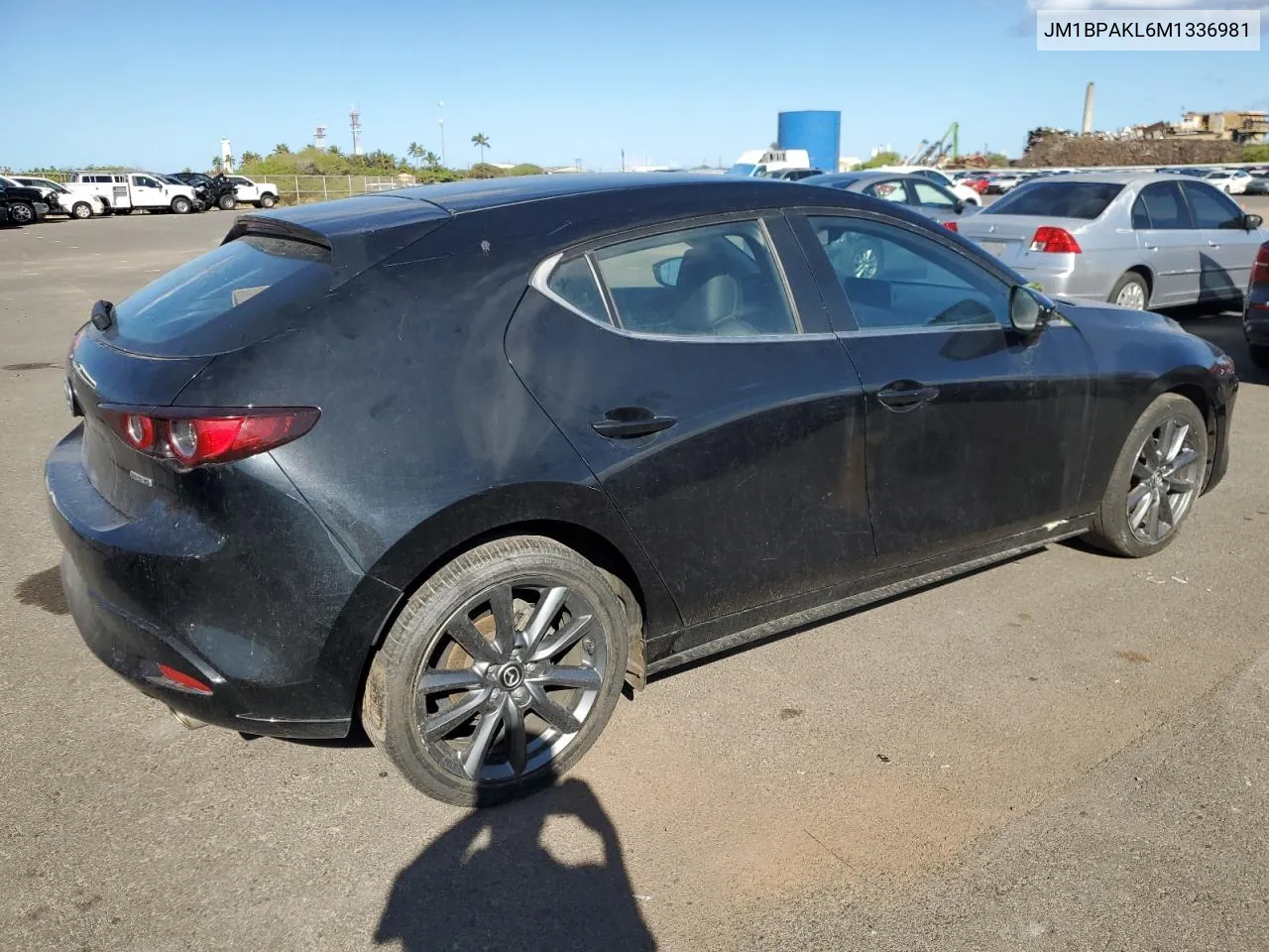 2021 Mazda 3 Select VIN: JM1BPAKL6M1336981 Lot: 73227104