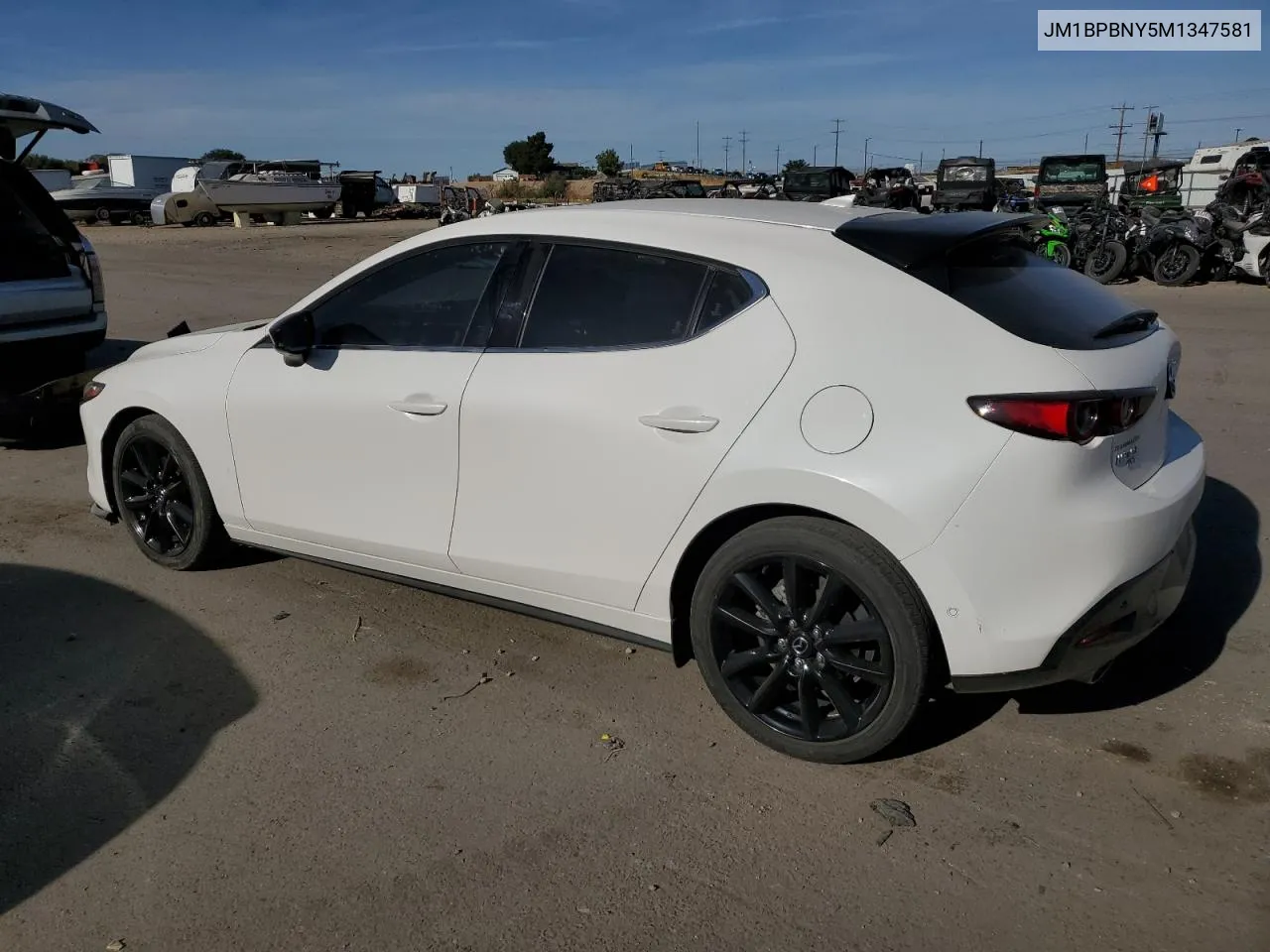 2021 Mazda 3 Premium Plus VIN: JM1BPBNY5M1347581 Lot: 73540364