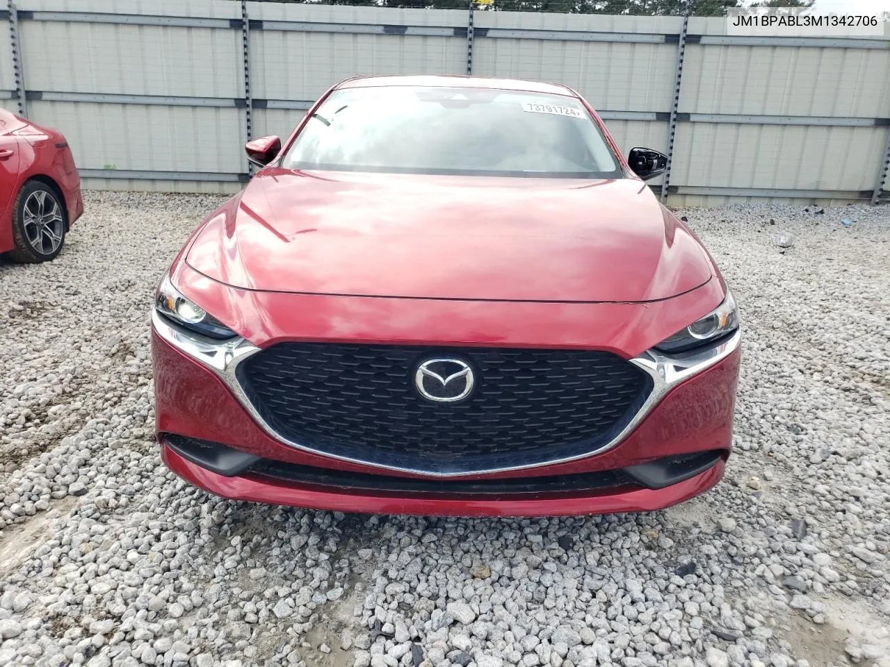 2021 Mazda 3 Select VIN: JM1BPABL3M1342706 Lot: 73791724