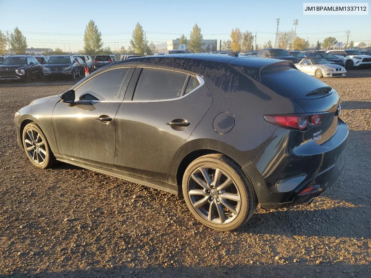 2021 Mazda 3 Premium VIN: JM1BPAML8M1337112 Lot: 73925494