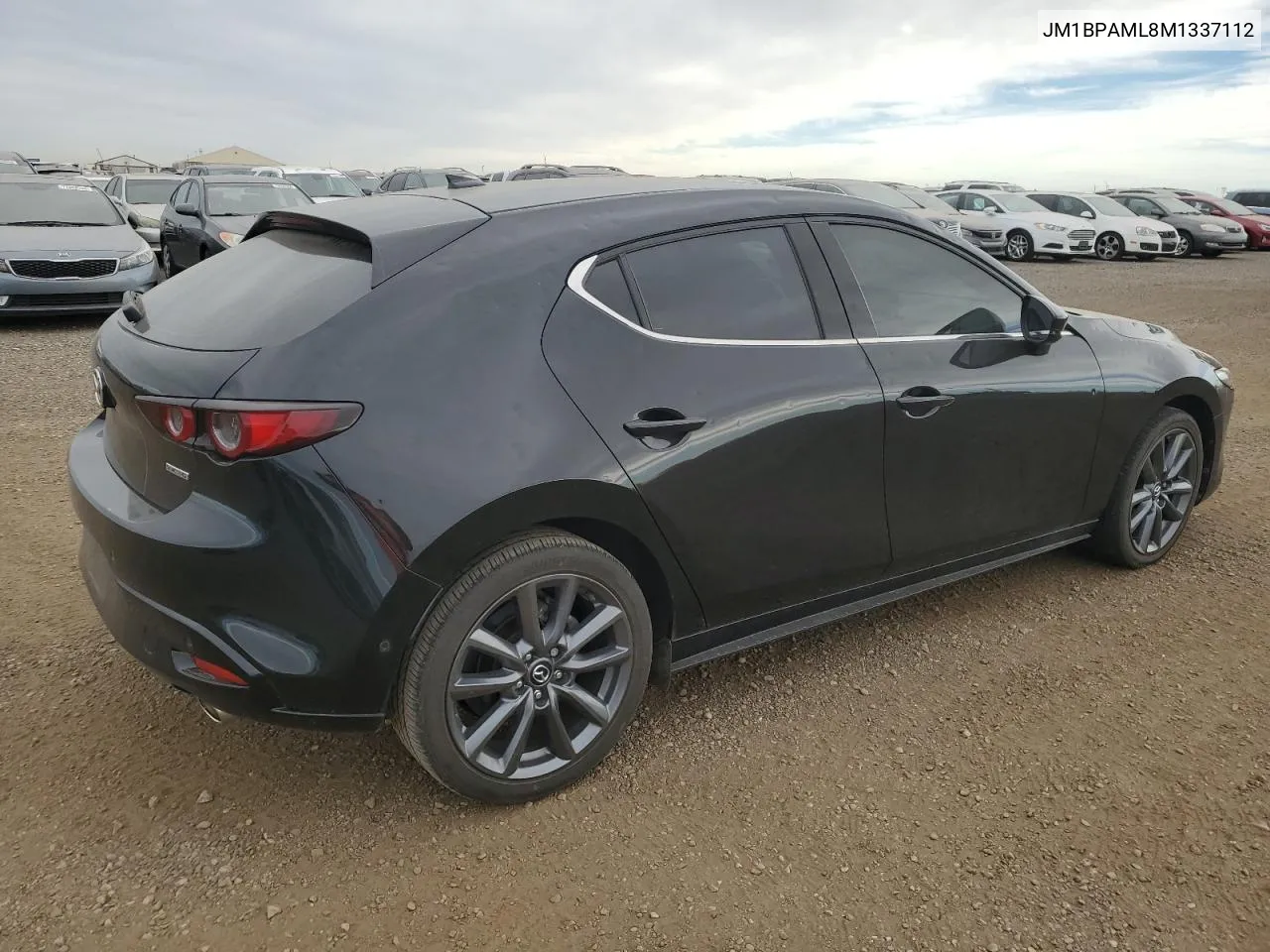 2021 Mazda 3 Premium VIN: JM1BPAML8M1337112 Lot: 73925494