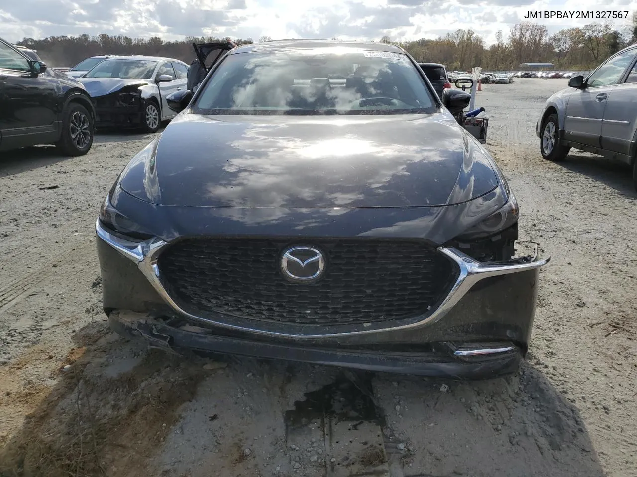 2021 Mazda 3 VIN: JM1BPBAY2M1327567 Lot: 75093044