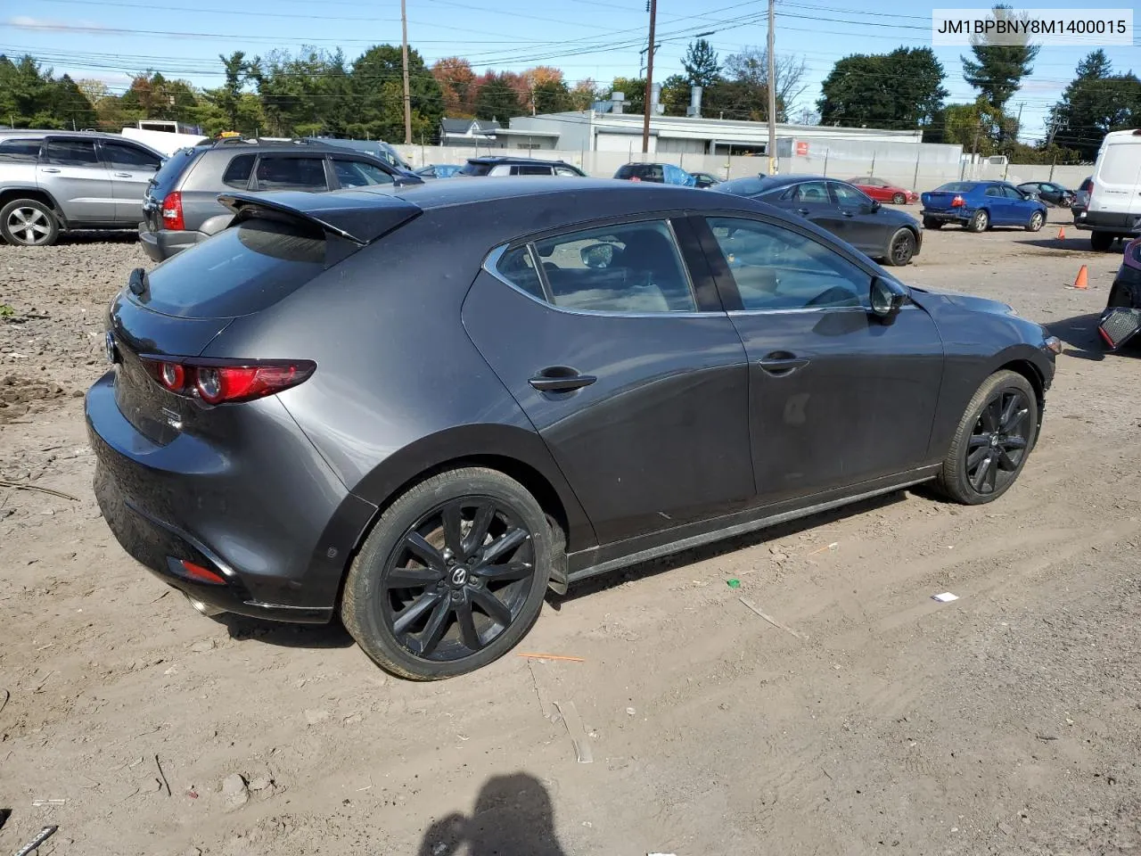 2021 Mazda 3 Premium Plus VIN: JM1BPBNY8M1400015 Lot: 75317994