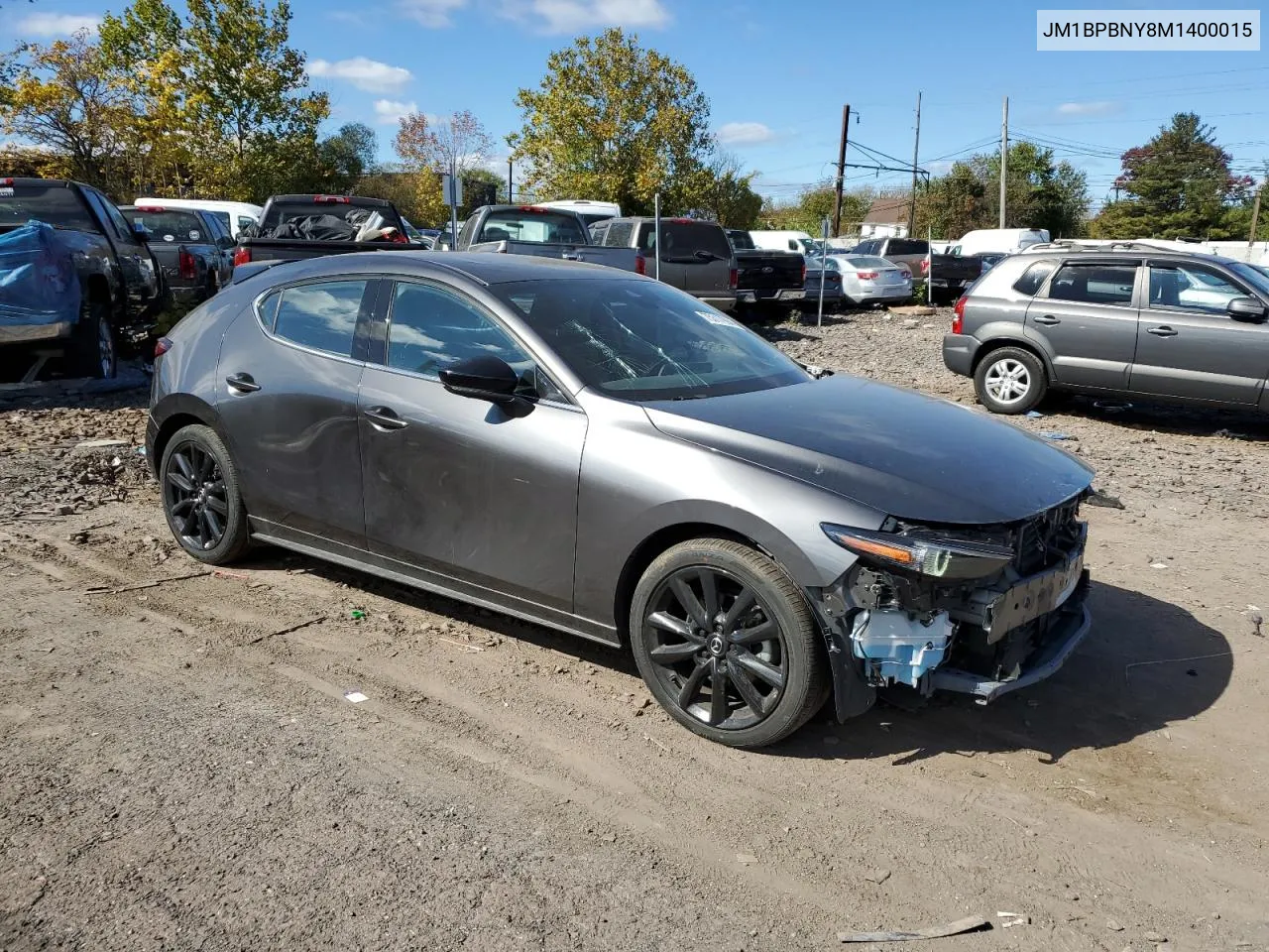 2021 Mazda 3 Premium Plus VIN: JM1BPBNY8M1400015 Lot: 75317994