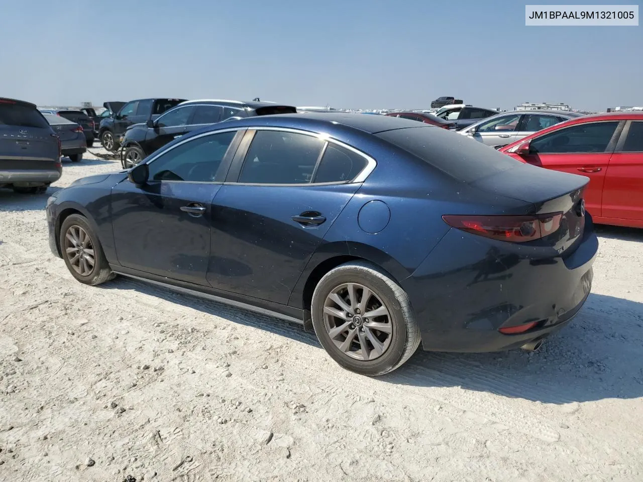 2021 Mazda 3 VIN: JM1BPAAL9M1321005 Lot: 75496414