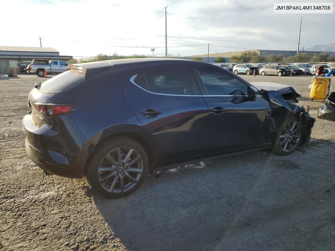 2021 Mazda 3 Select VIN: JM1BPAKL4M1348708 Lot: 75841314