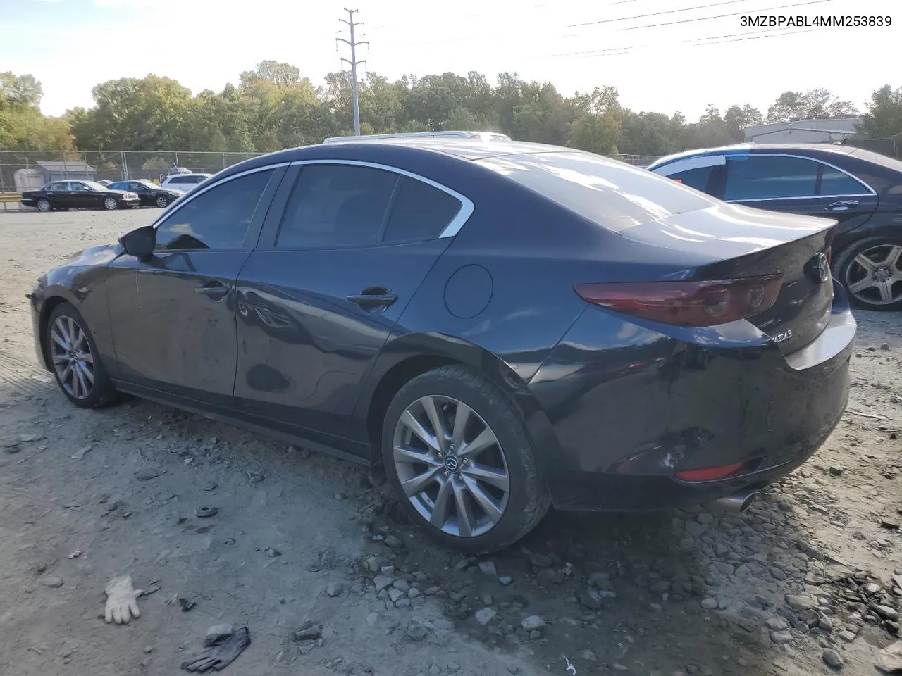 2021 Mazda 3 Select VIN: 3MZBPABL4MM253839 Lot: 76139174