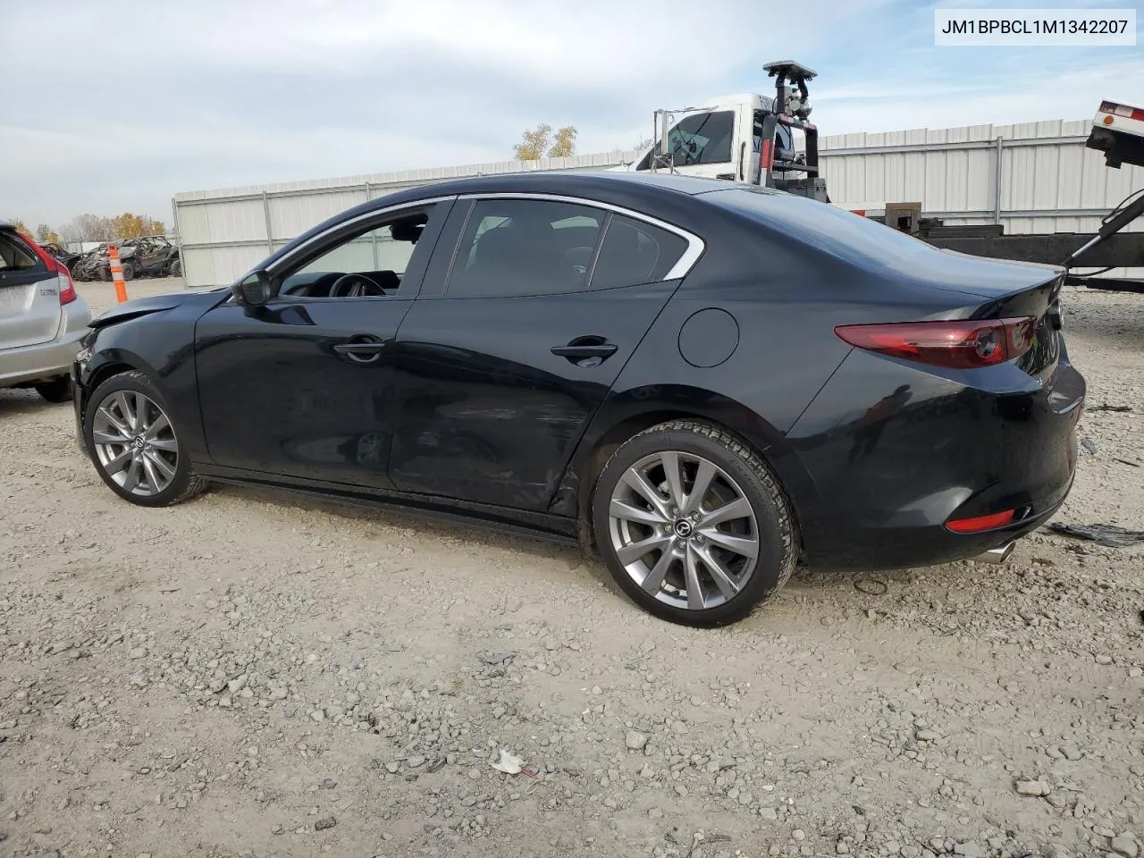 2021 Mazda 3 Preferred VIN: JM1BPBCL1M1342207 Lot: 76626354