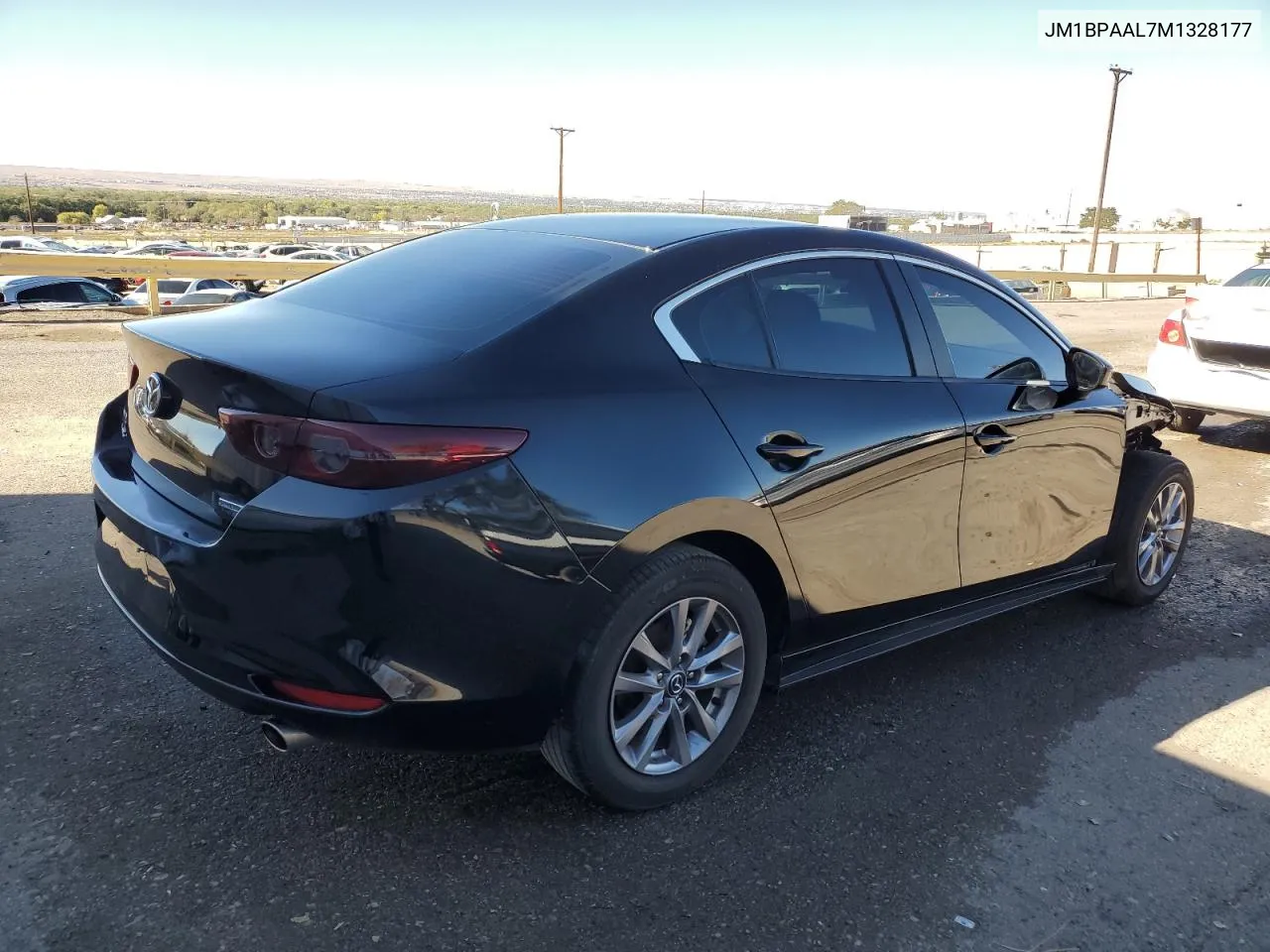 2021 Mazda 3 VIN: JM1BPAAL7M1328177 Lot: 76810374