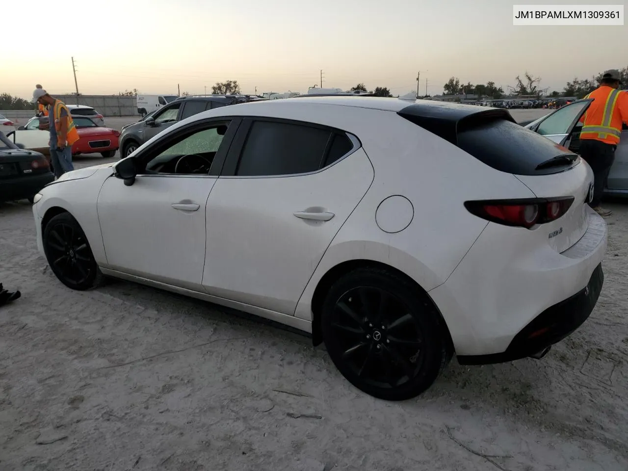 2021 Mazda 3 Premium VIN: JM1BPAMLXM1309361 Lot: 77475324