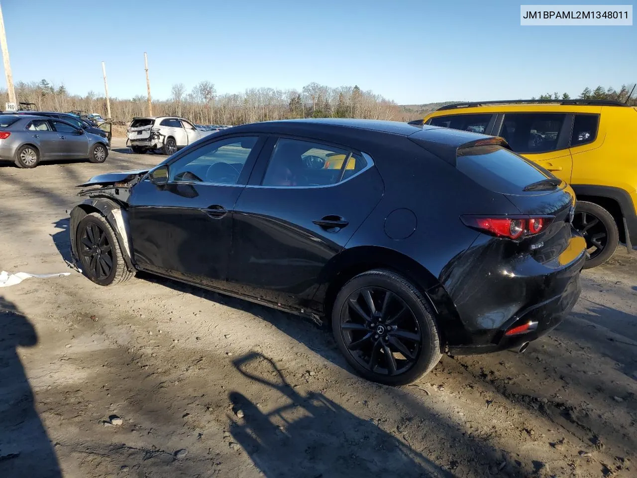 2021 Mazda 3 Premium VIN: JM1BPAML2M1348011 Lot: 79754214