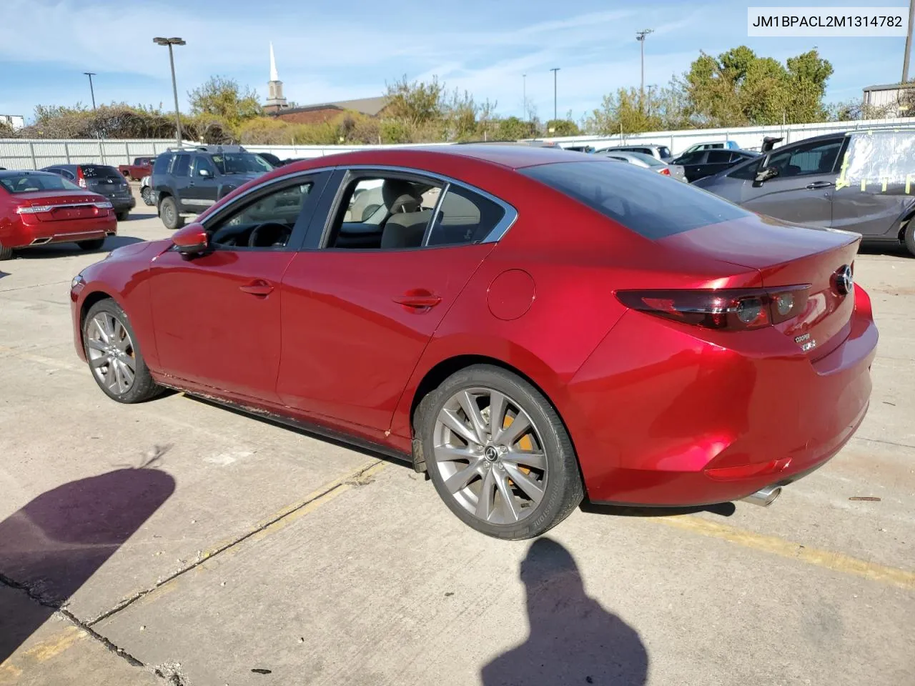 2021 Mazda 3 Preferred VIN: JM1BPACL2M1314782 Lot: 80270694