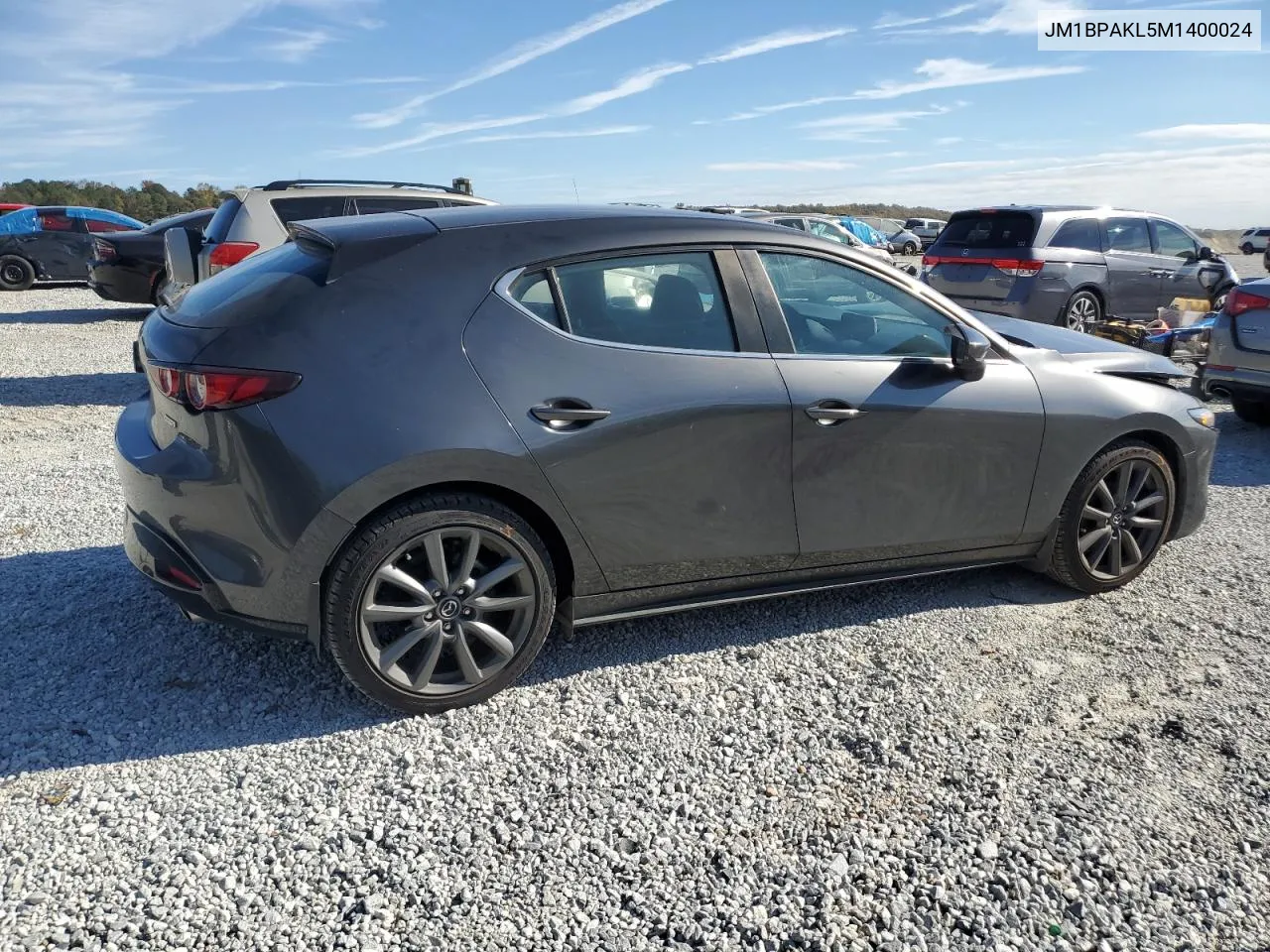 2021 Mazda 3 Select VIN: JM1BPAKL5M1400024 Lot: 80657704