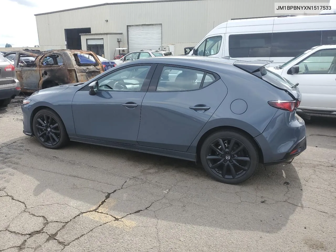 2022 Mazda 3 Premium Plus VIN: JM1BPBNYXN1517533 Lot: 53079104