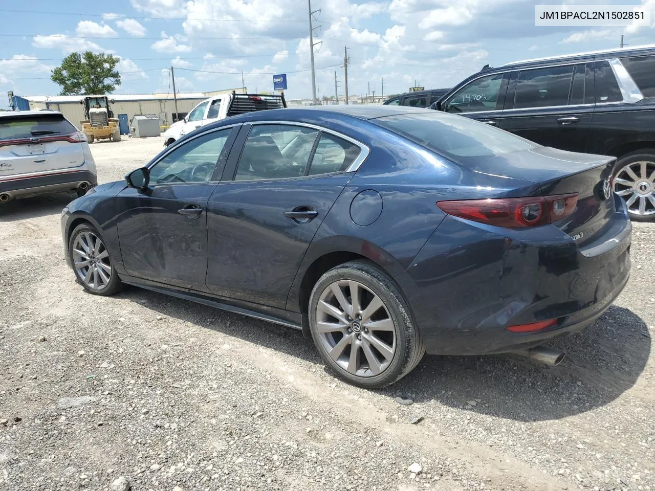 2022 Mazda 3 Preferred VIN: JM1BPACL2N1502851 Lot: 62561614