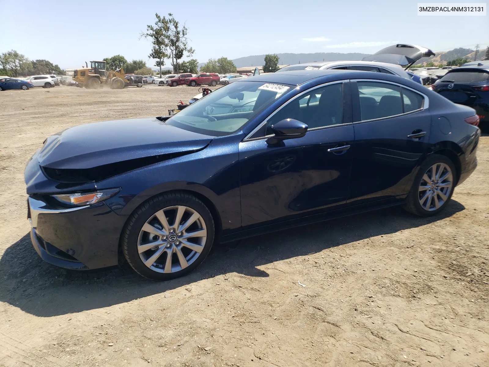 3MZBPACL4NM312131 2022 Mazda 3 Preferred