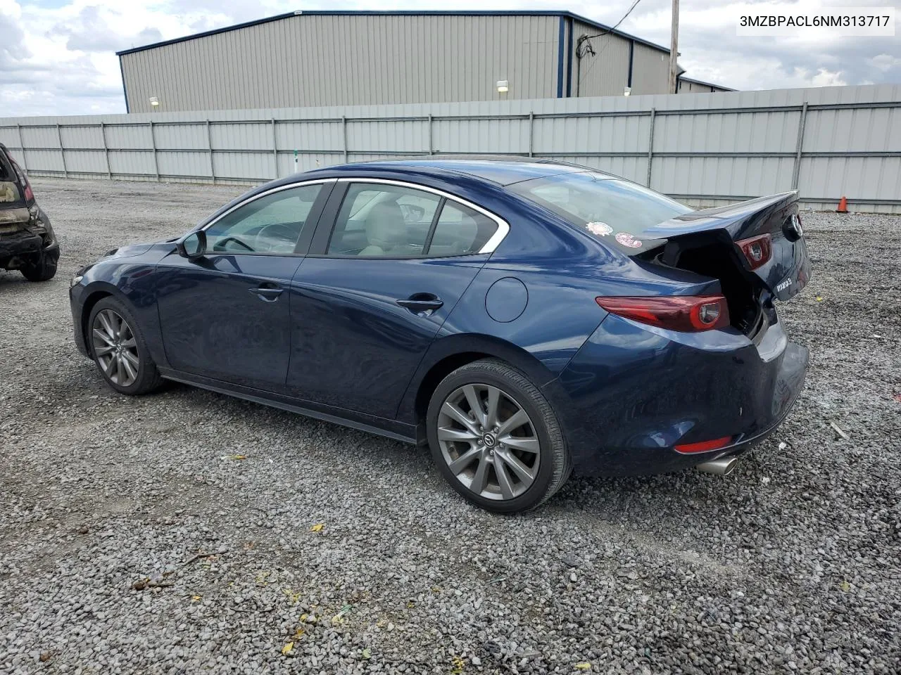 2022 Mazda 3 Preferred VIN: 3MZBPACL6NM313717 Lot: 65940714