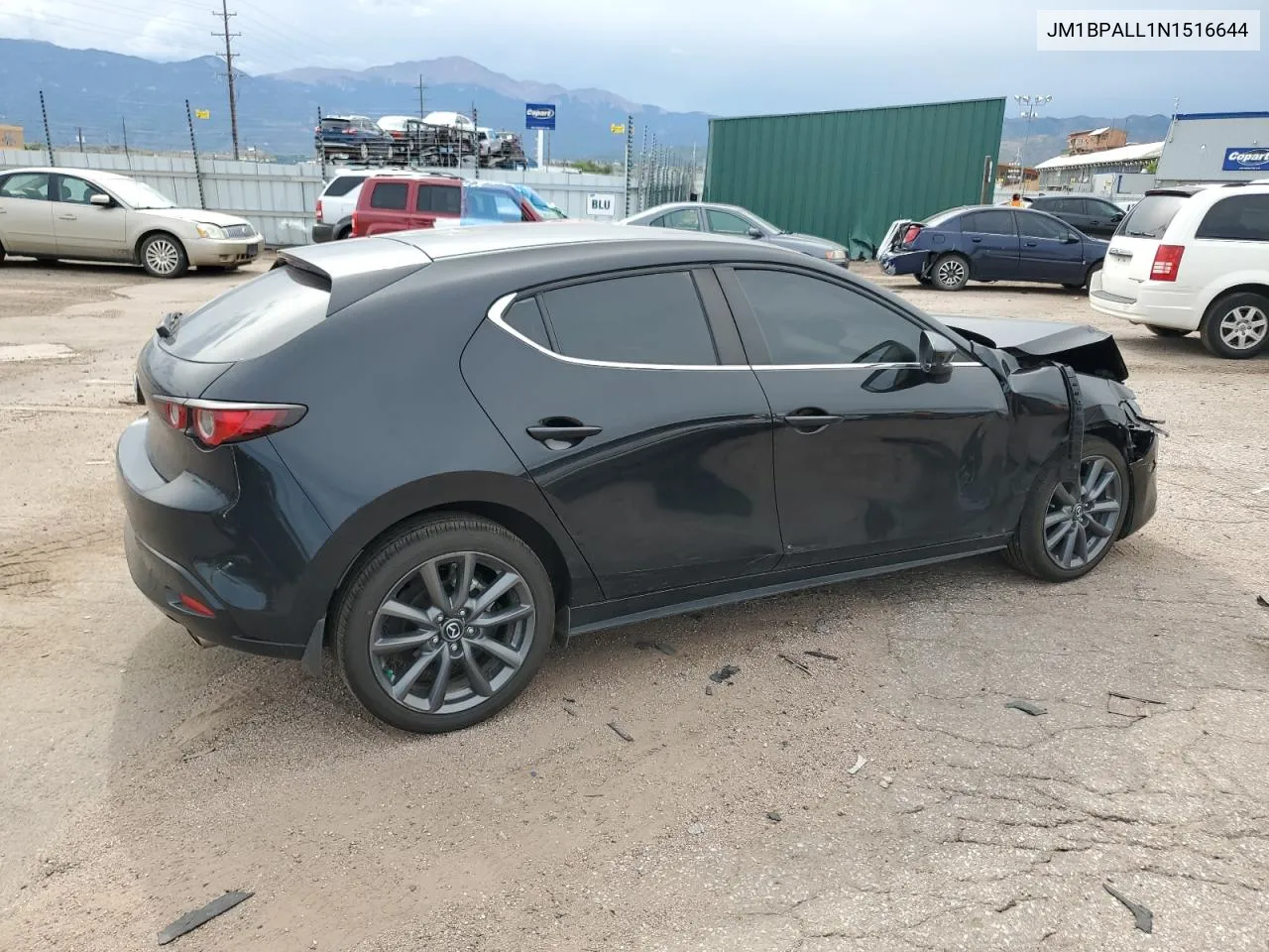 2022 Mazda 3 Preferred VIN: JM1BPALL1N1516644 Lot: 68498454