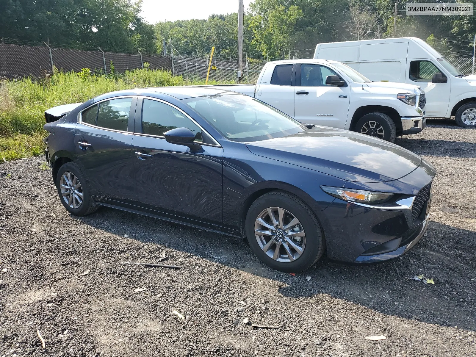 2022 Mazda 3 VIN: 3MZBPAA77NM309021 Lot: 68997674