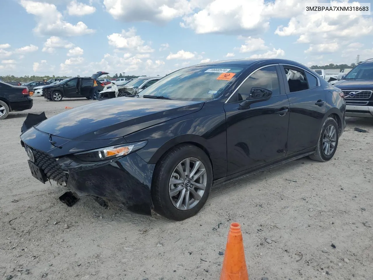 3MZBPAA7XNM318683 2022 Mazda 3