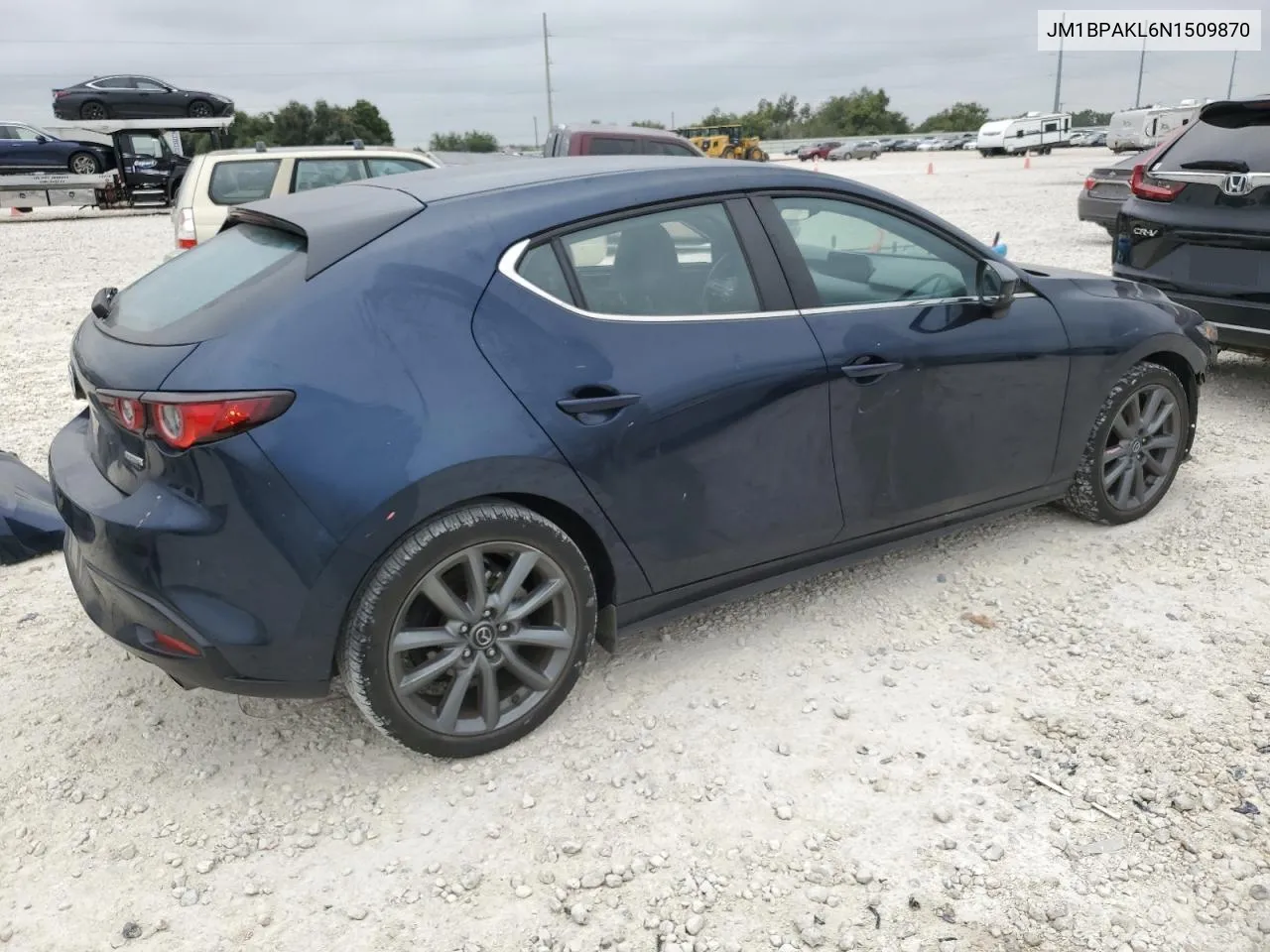 2022 Mazda 3 Select VIN: JM1BPAKL6N1509870 Lot: 71037544