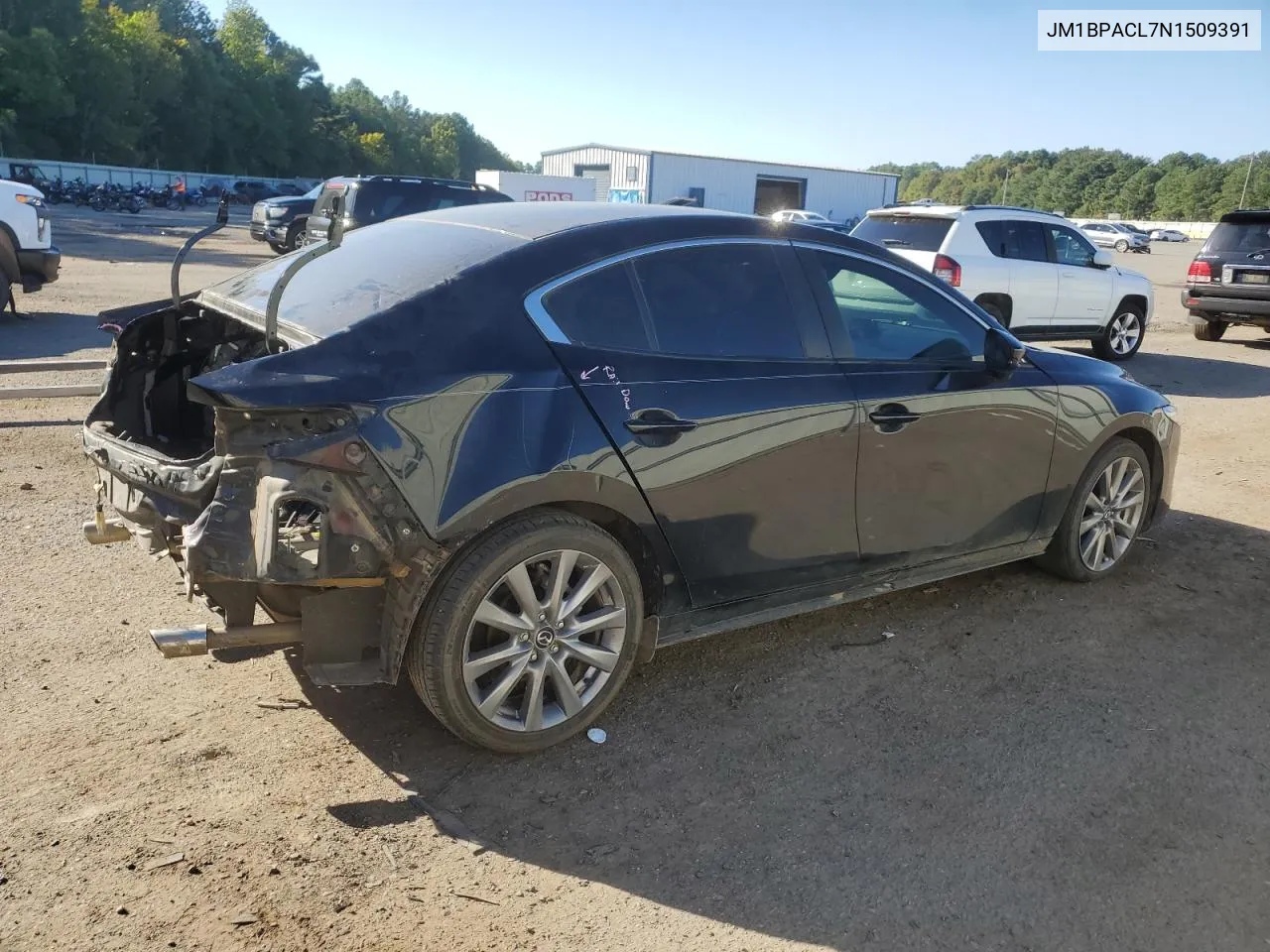 2022 Mazda 3 Preferred VIN: JM1BPACL7N1509391 Lot: 71749884