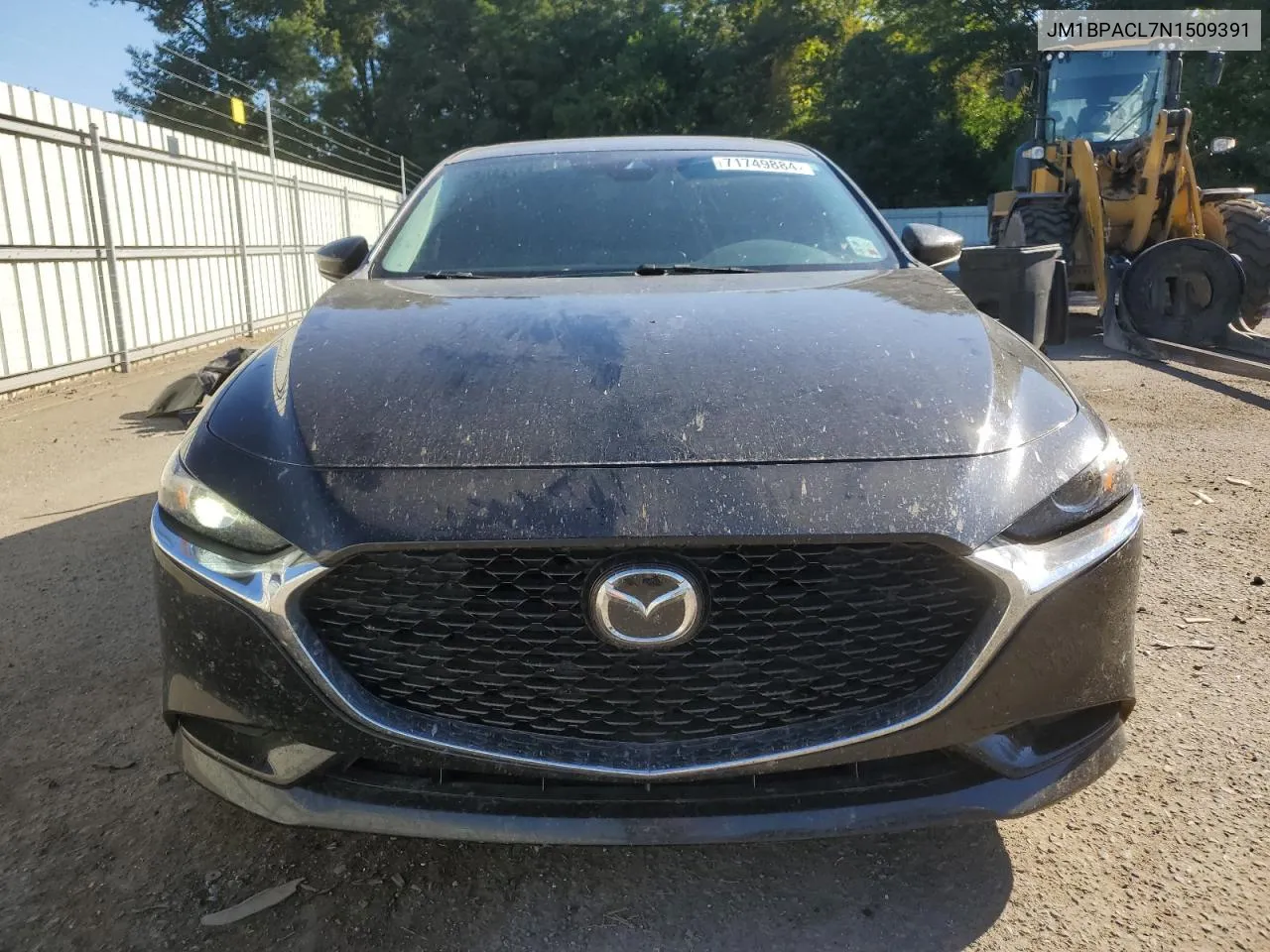 2022 Mazda 3 Preferred VIN: JM1BPACL7N1509391 Lot: 71749884