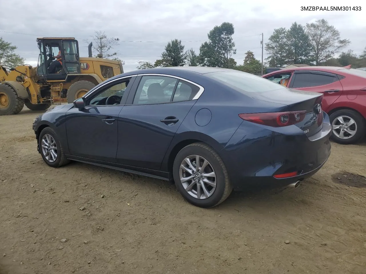 2022 Mazda 3 VIN: 3MZBPAAL5NM301433 Lot: 72581694