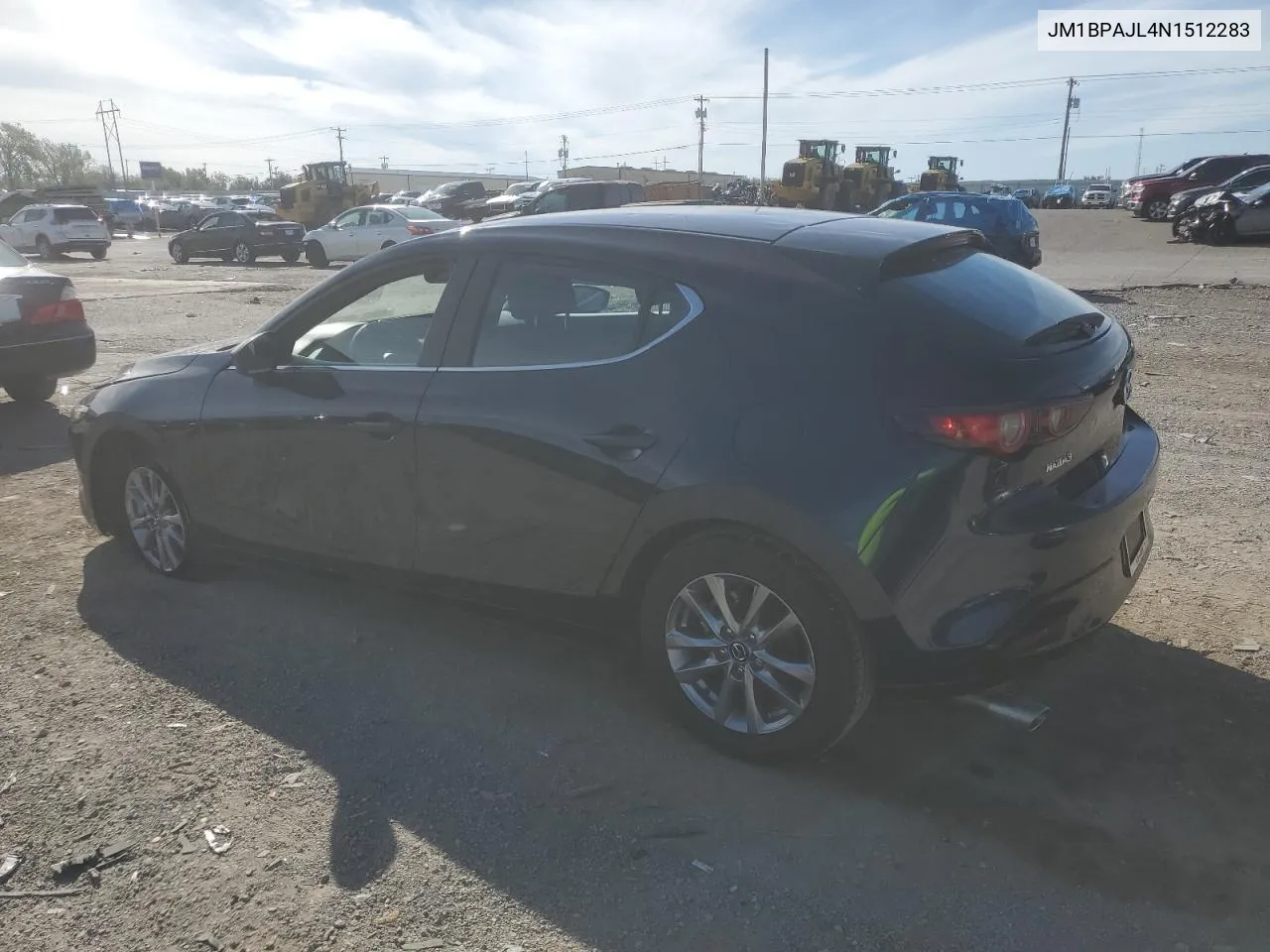 2022 Mazda 3 VIN: JM1BPAJL4N1512283 Lot: 73665204