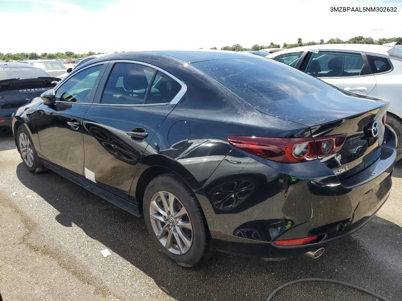 2022 Mazda 3 VIN: 3MZBPAAL5NM302632 Lot: 73749994