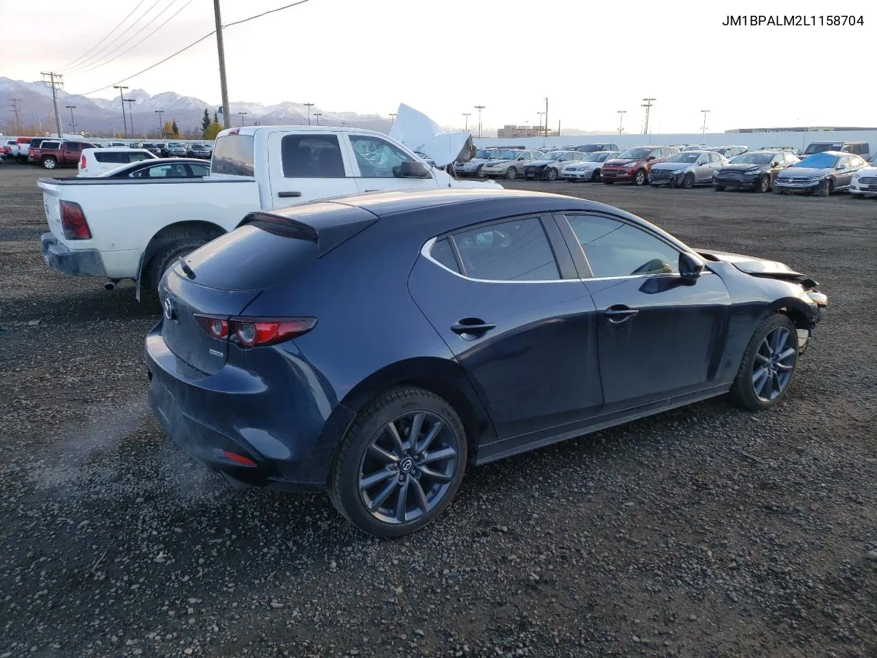 2022 Mazda 3 VIN: JM1BPALM2L1158704 Lot: 75739504