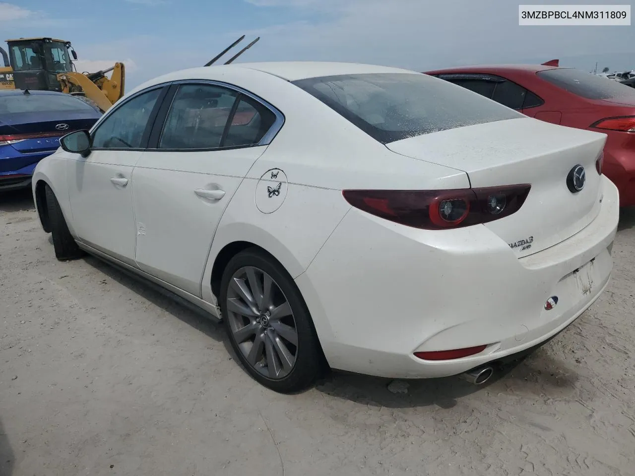 2022 Mazda 3 Preferred VIN: 3MZBPBCL4NM311809 Lot: 76312314