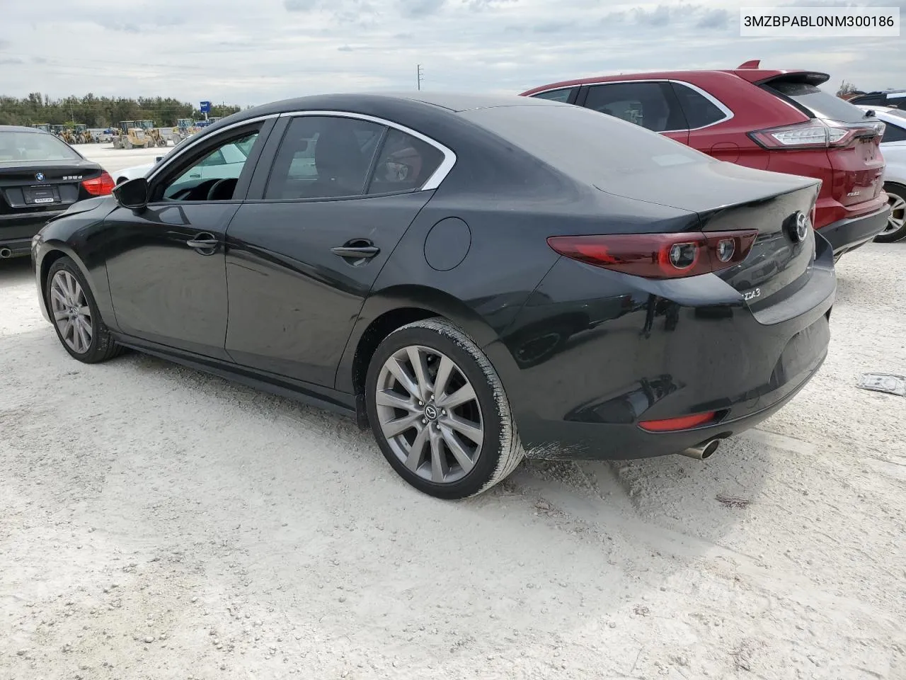 2022 Mazda 3 Select VIN: 3MZBPABL0NM300186 Lot: 77195324