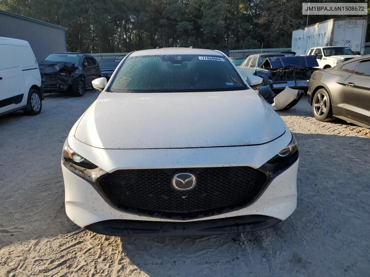 2022 Mazda 3 VIN: JM1BPAJL6N1508672 Lot: 77494664