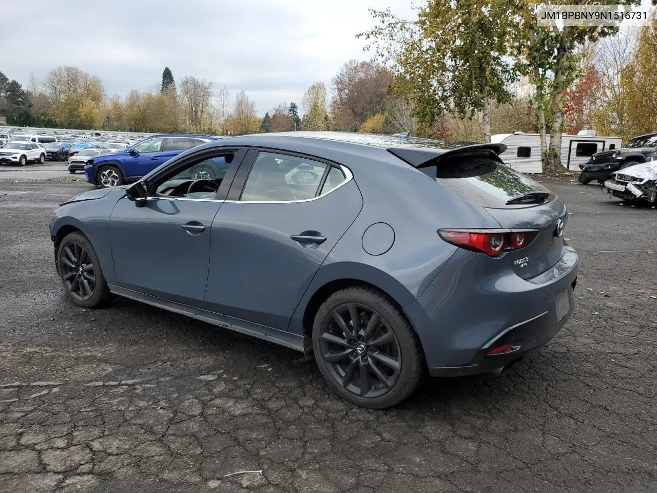 2022 Mazda 3 Premium Plus VIN: JM1BPBNY9N1516731 Lot: 81562704