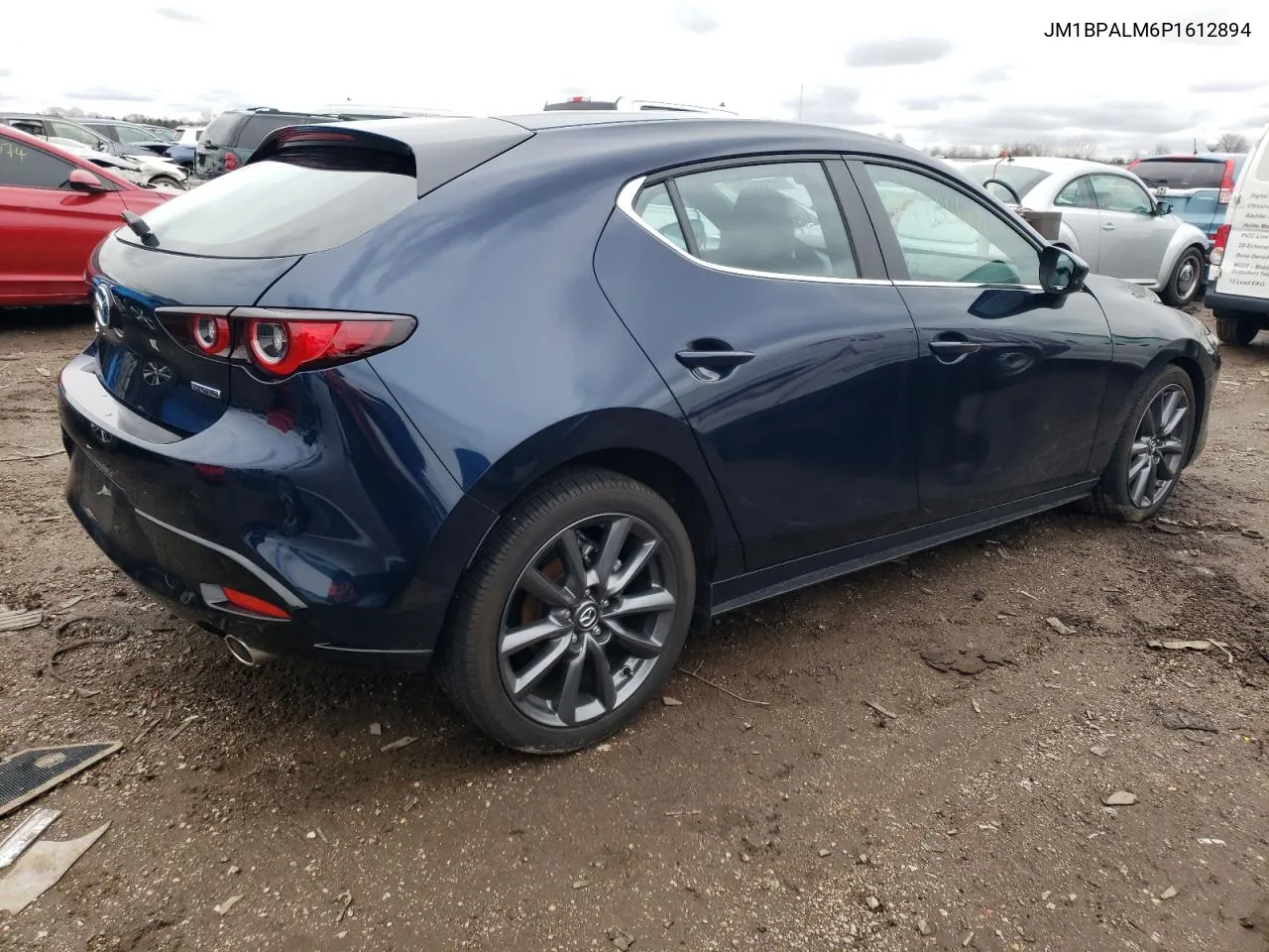 2023 Mazda 3 Preferred VIN: JM1BPALM6P1612894 Lot: 49788624