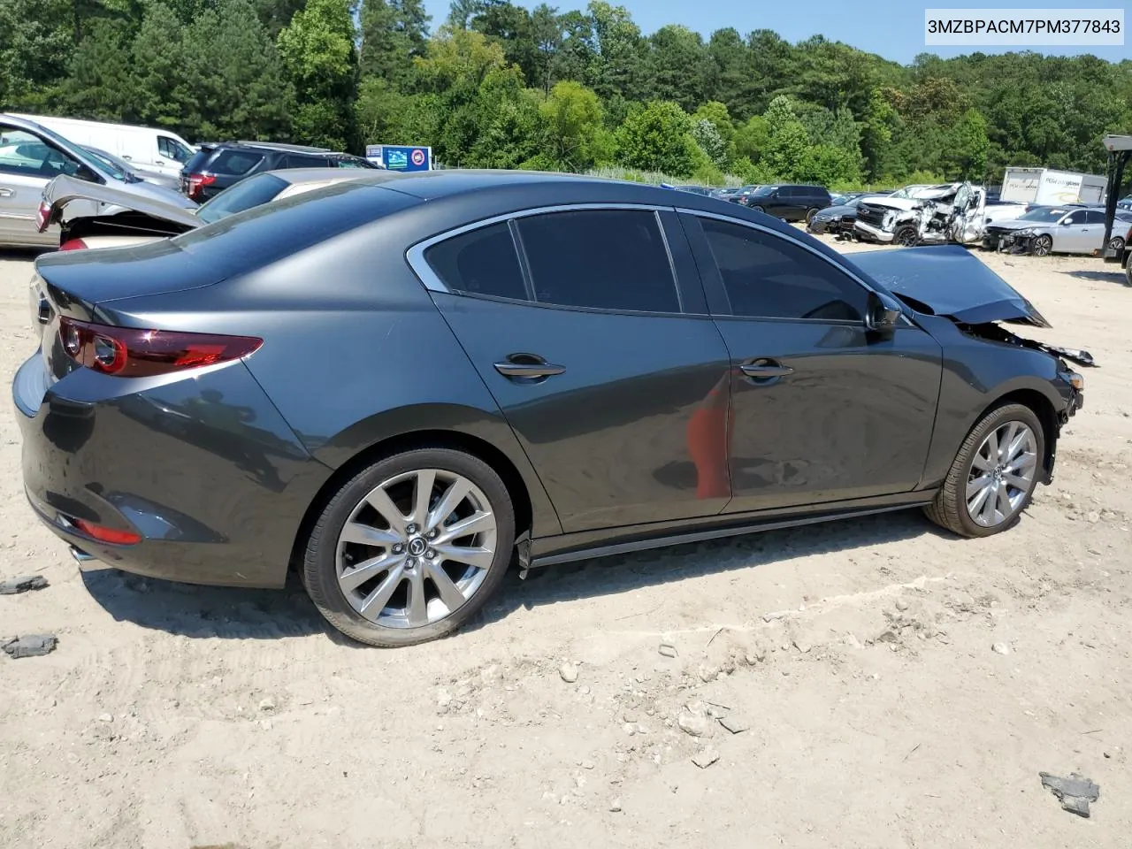 2023 Mazda 3 Preferred VIN: 3MZBPACM7PM377843 Lot: 61659514