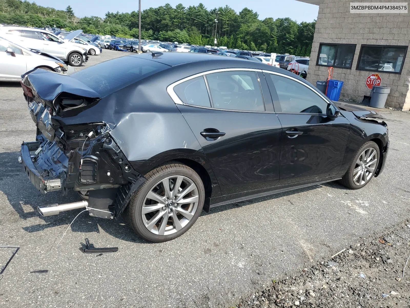 2023 Mazda 3 Premium VIN: 3MZBPBDM4PM384575 Lot: 61960384