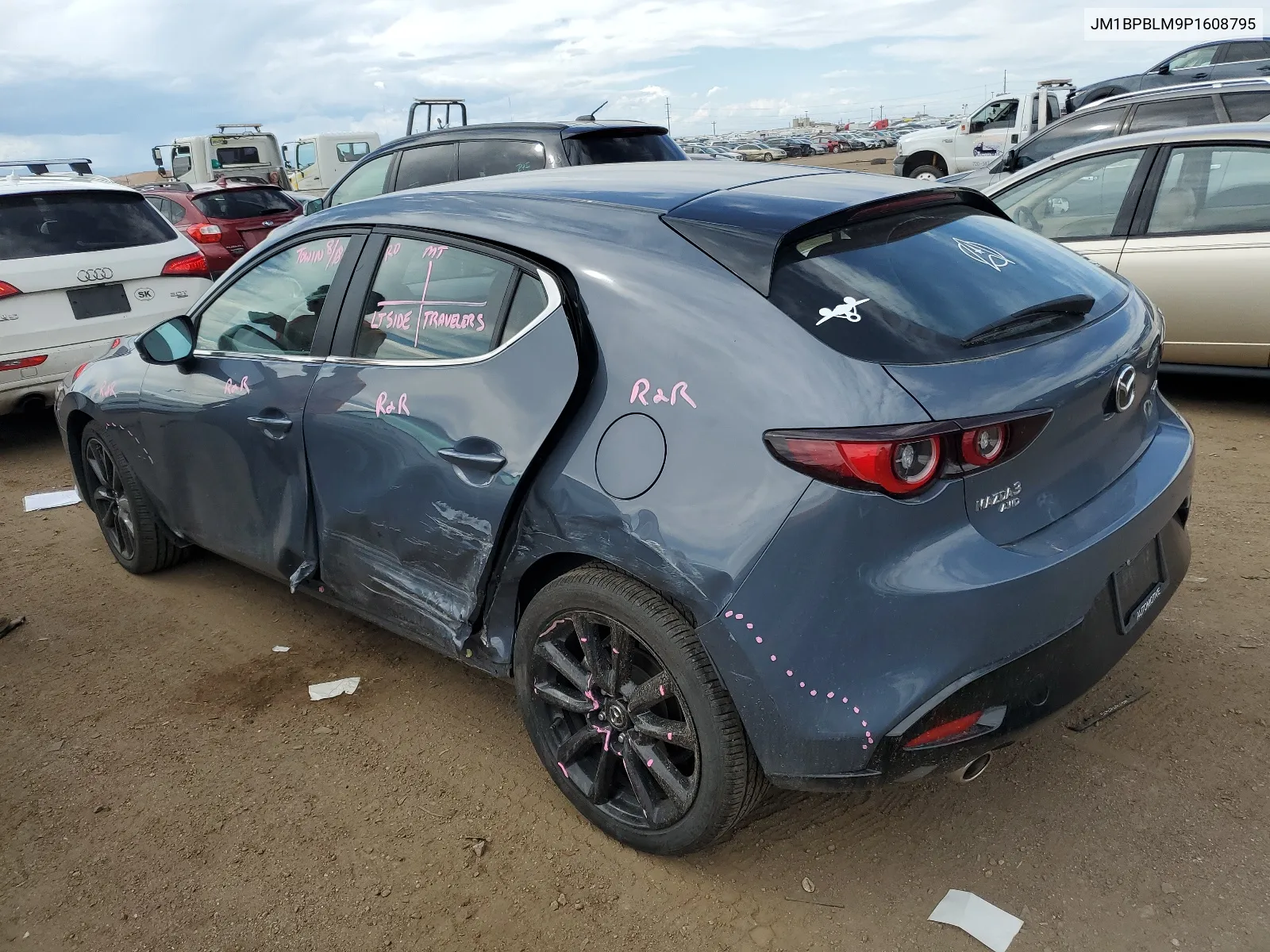 2023 Mazda 3 Preferred VIN: JM1BPBLM9P1608795 Lot: 68833874