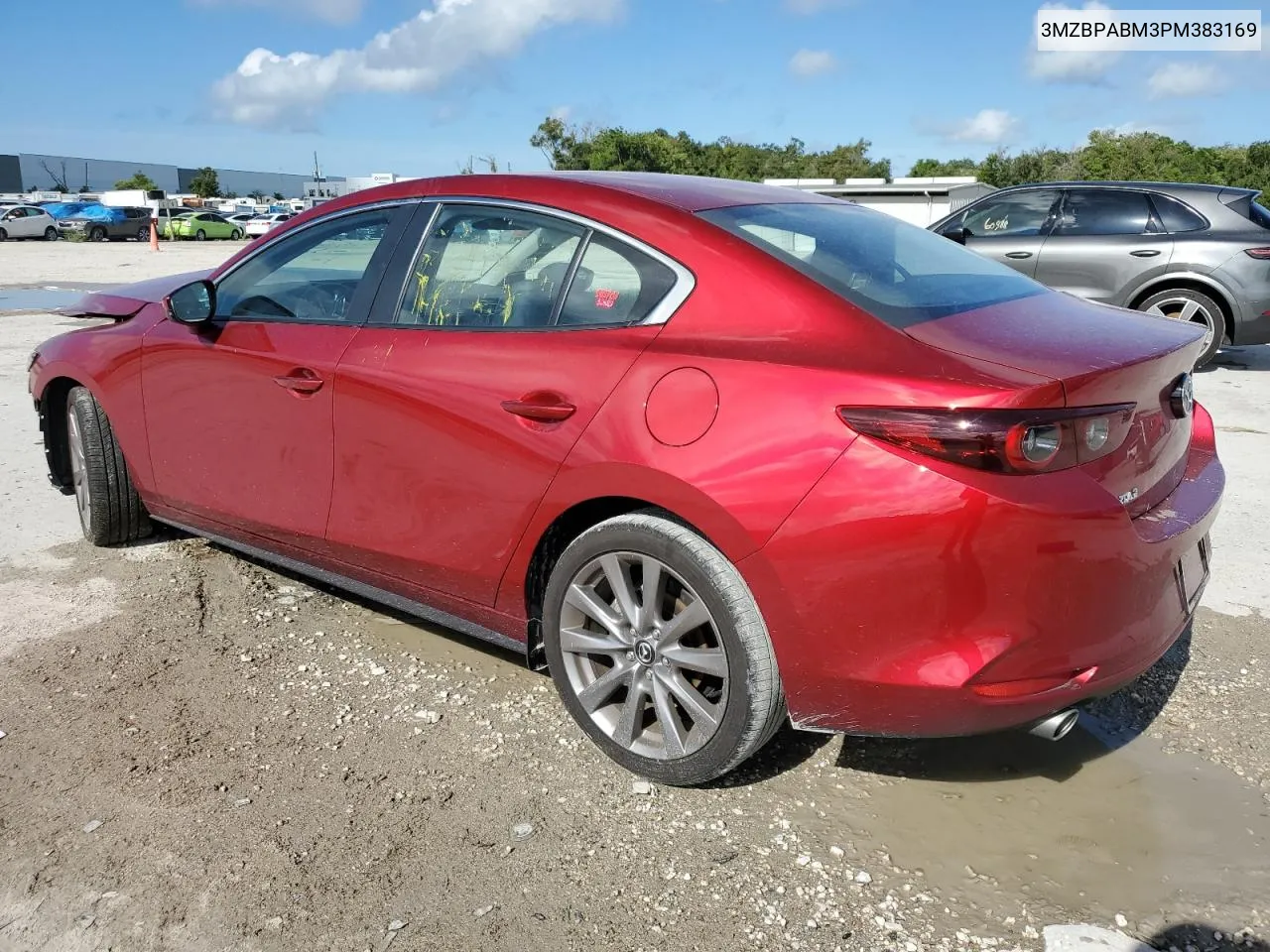 2023 Mazda 3 Select VIN: 3MZBPABM3PM383169 Lot: 68931744