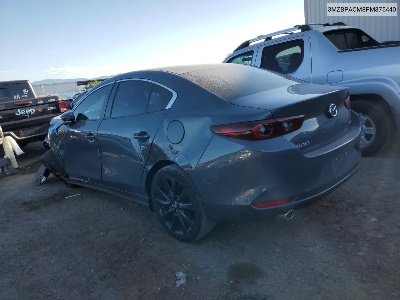 2023 Mazda 3 Preferred VIN: 3MZBPACM8PM375440 Lot: 69449584