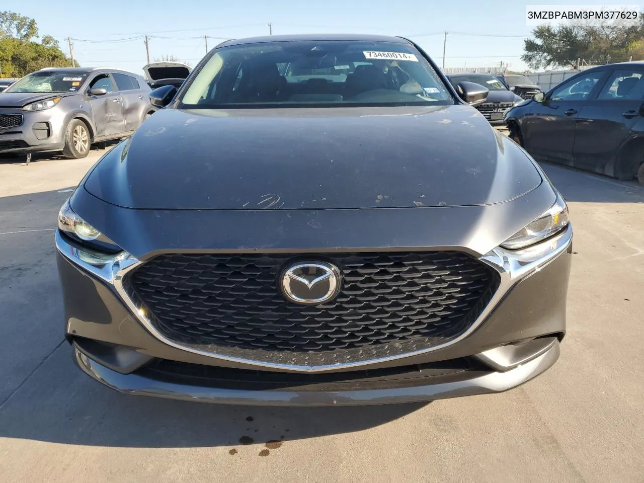 2023 Mazda 3 Select VIN: 3MZBPABM3PM377629 Lot: 73460014