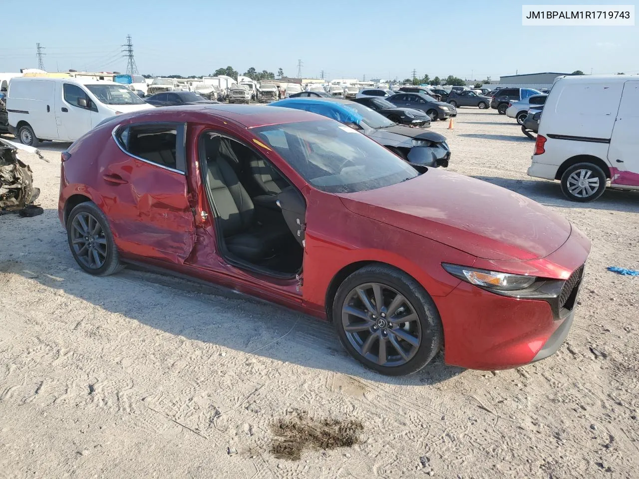 2024 Mazda 3 Preferred VIN: JM1BPALM1R1719743 Lot: 71770294