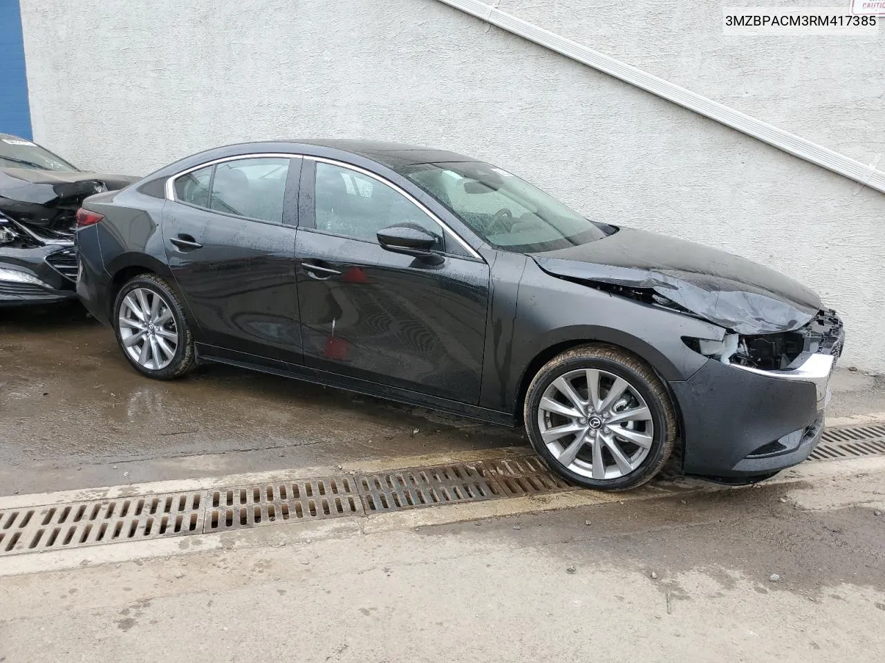 2024 Mazda 3 Preferred VIN: 3MZBPACM3RM417385 Lot: 72098484