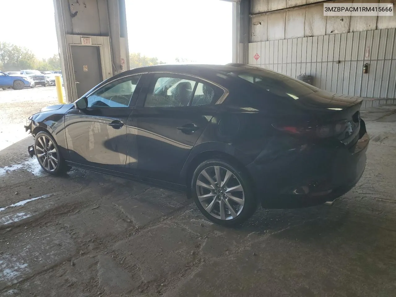 2024 Mazda 3 Preferred VIN: 3MZBPACM1RM415666 Lot: 72363924